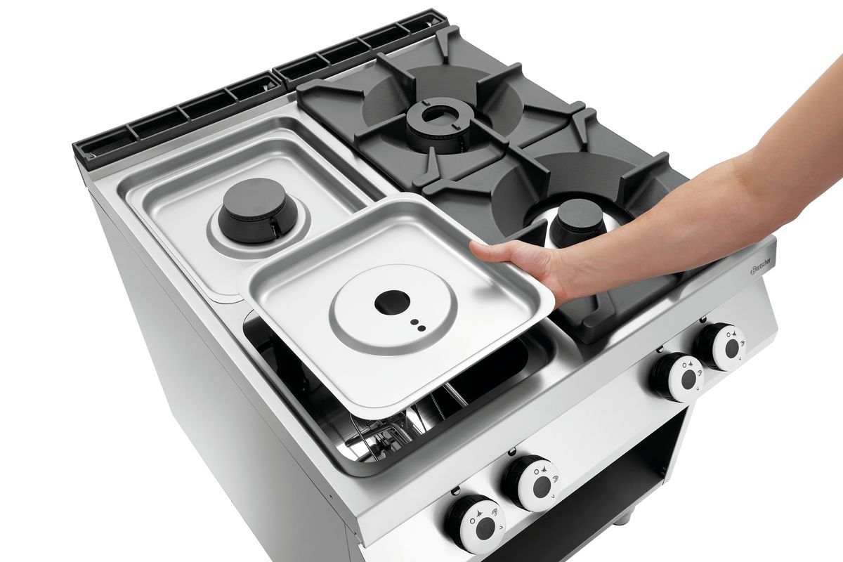 4 Flammen Gasherd, OU