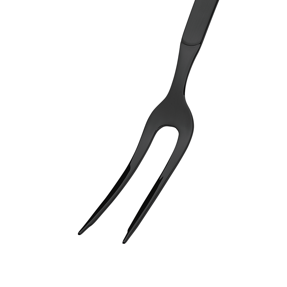 Amefa, Buffet 1319 : PVD Schwarz - Bratengabel 320 mm