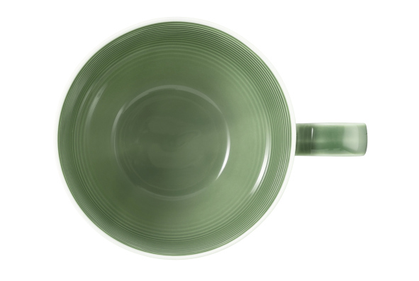 Seltmann Weiden, Beat : Salbeigrün - Kaffee-Obere mit Relief, 0,26 ltr.