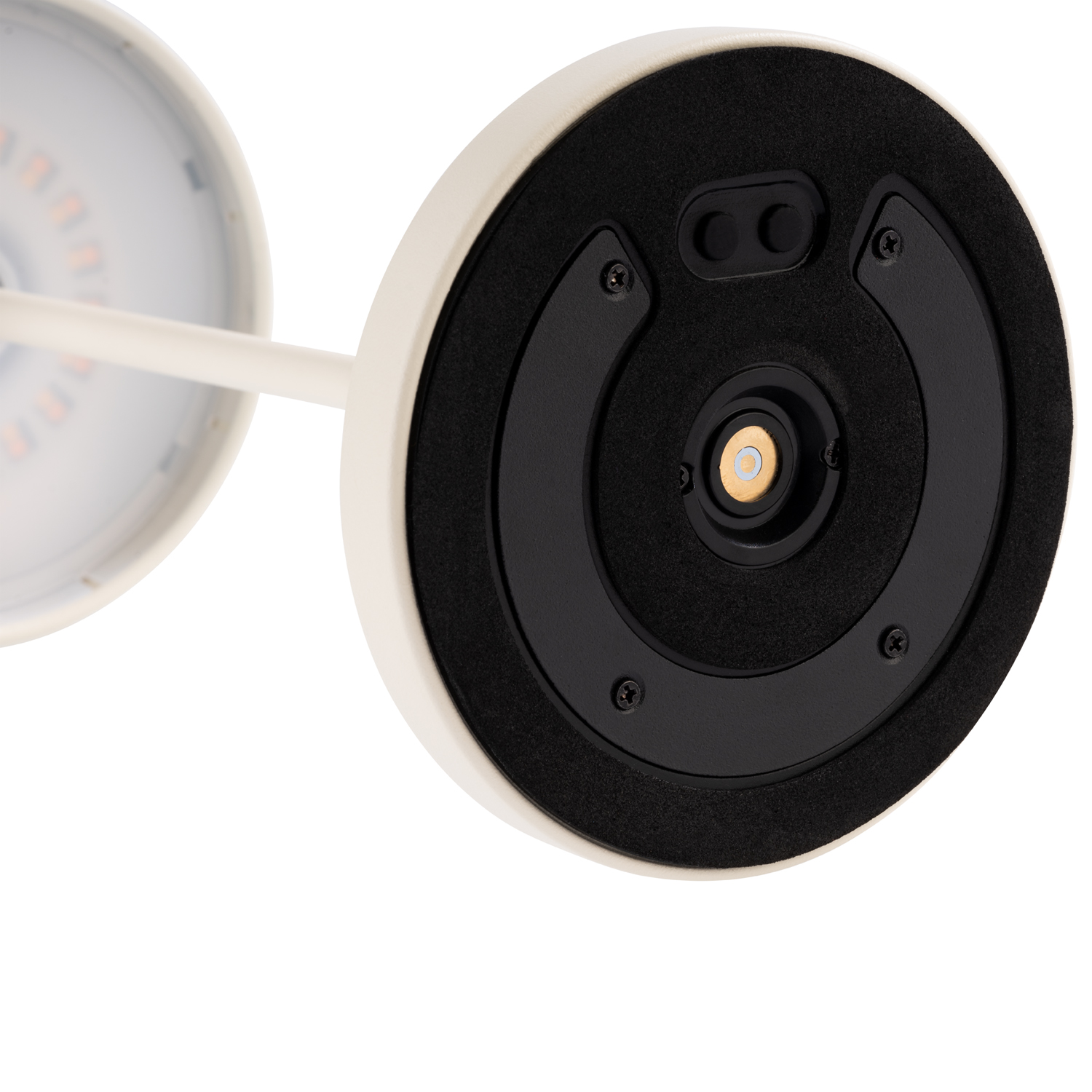 Tischleuchte MERLE, Metall, 1 x LED 2,0 W/ 270 lm, D: 11 cm, H: 30,5 cm, Farbe: whisper white