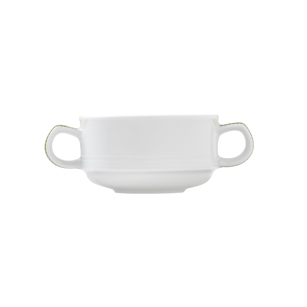 Bauscher Care, Invita Colors : 490072 Punkte Apfelgruen - Suppen-Obere stpb., 0,27 ltr.