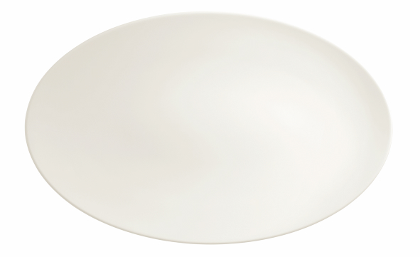 Seltmann Weiden, Maxim Coup Fine Dining - Coupplatte oval M5379-40x25.5, creme, uni, 40 x 25,5 cm