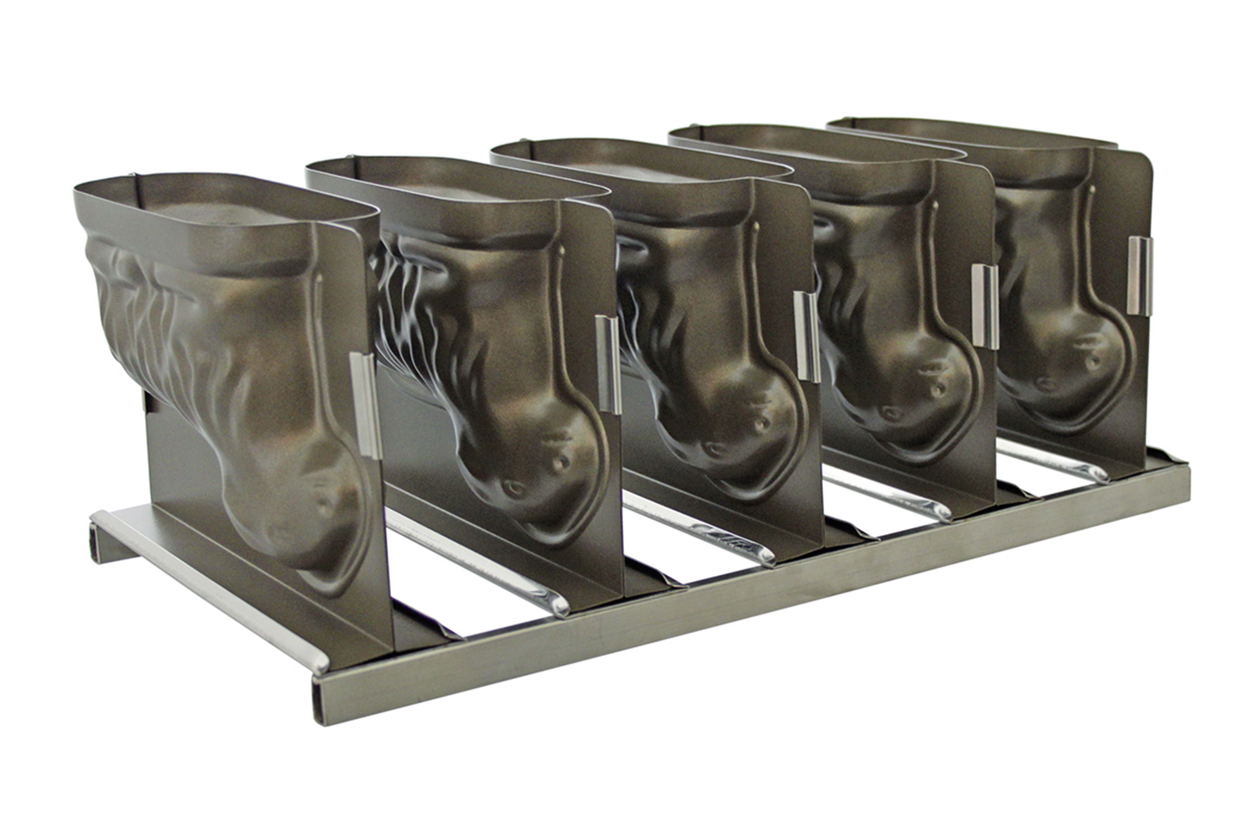 Lammform-Set, Lämmerkopf gerade, Aufnahme inkl. 5 Formen, Volumen: 1 ltr.