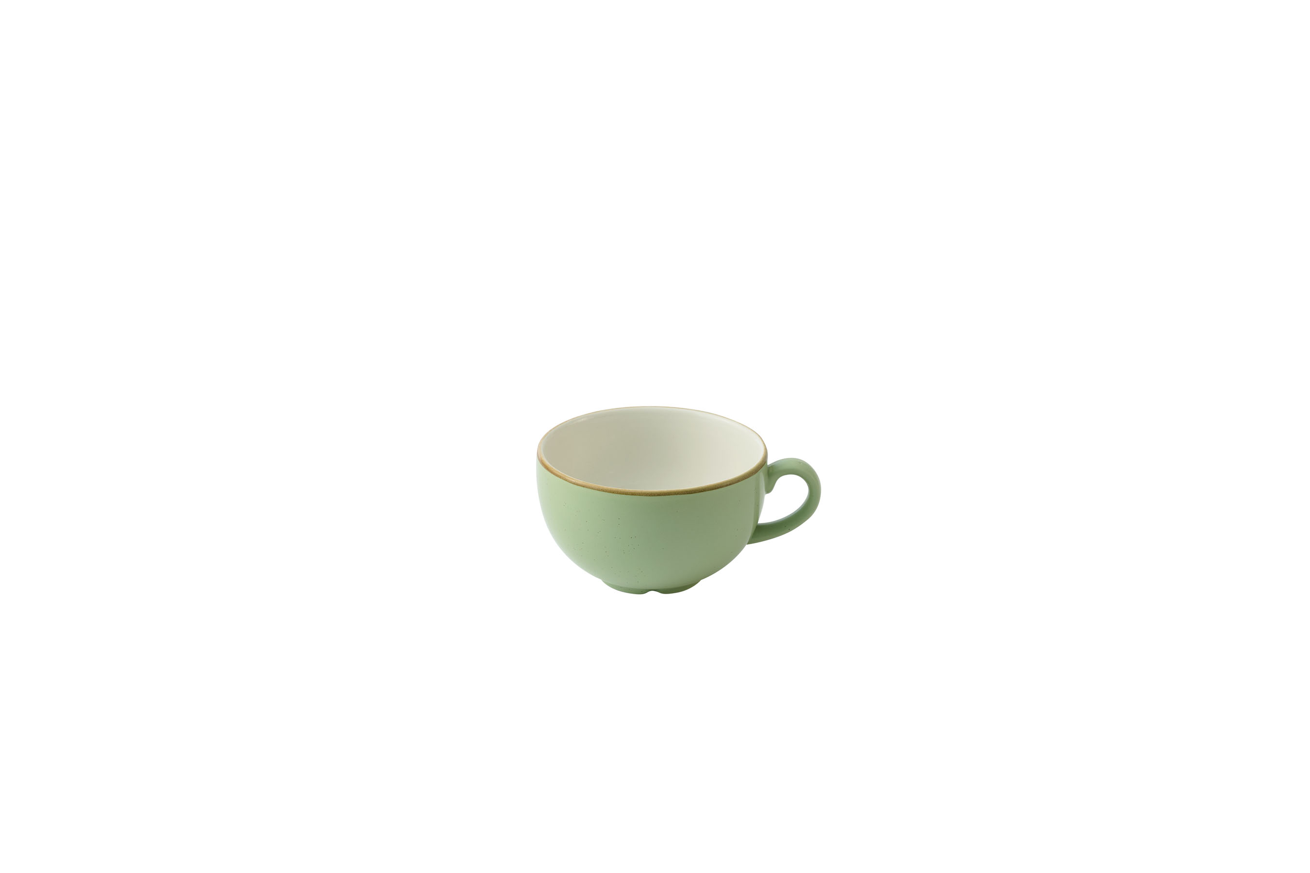 Churchill, Stonecast : Sage Green - Cappuccino-Obere, 11 x 6,5 cm/ 0,34 ltr.