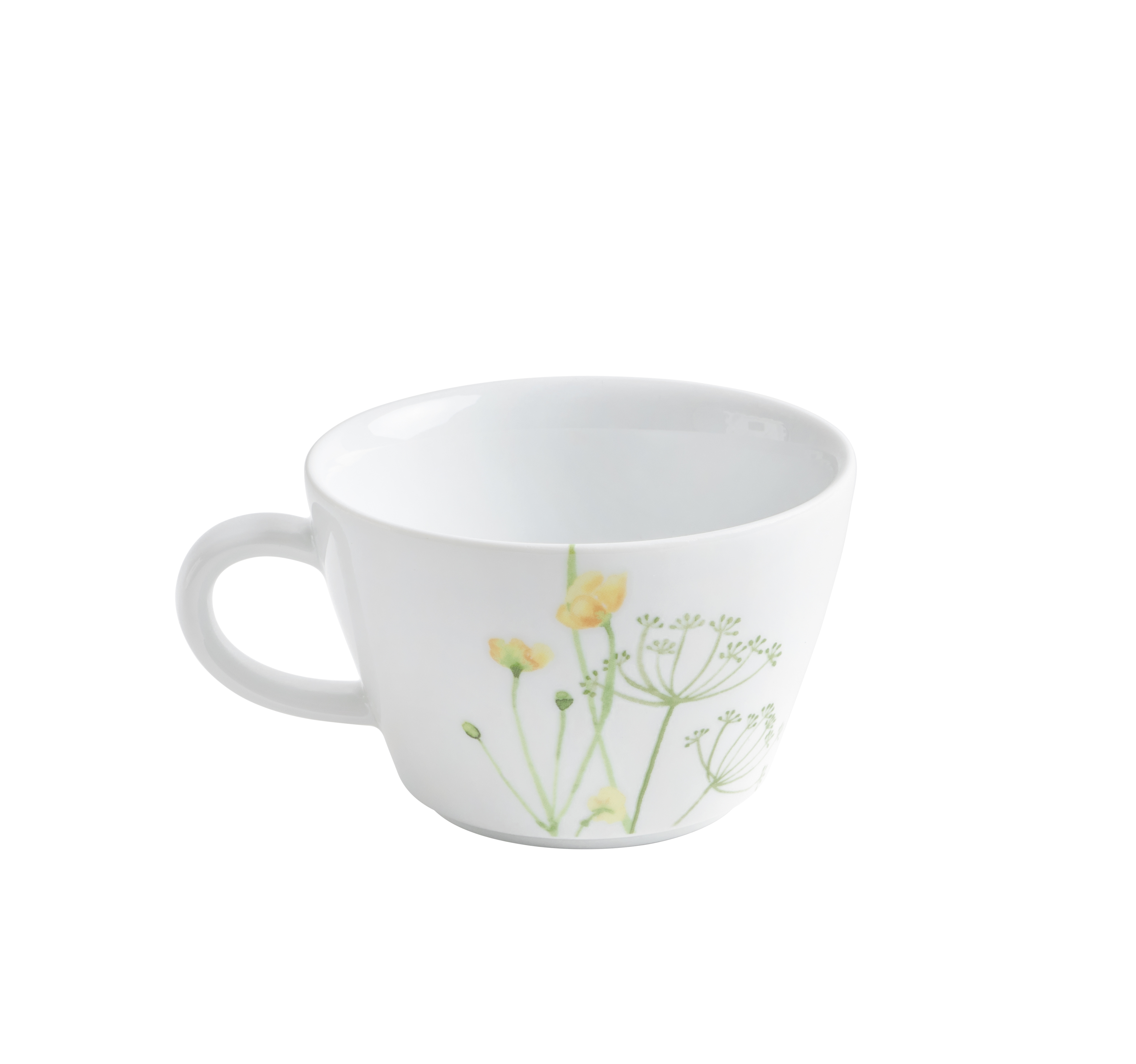 Kahla, Five Senses : Wildblume - Cappuccino-Obere, blau-rot, 0,25 ltr.