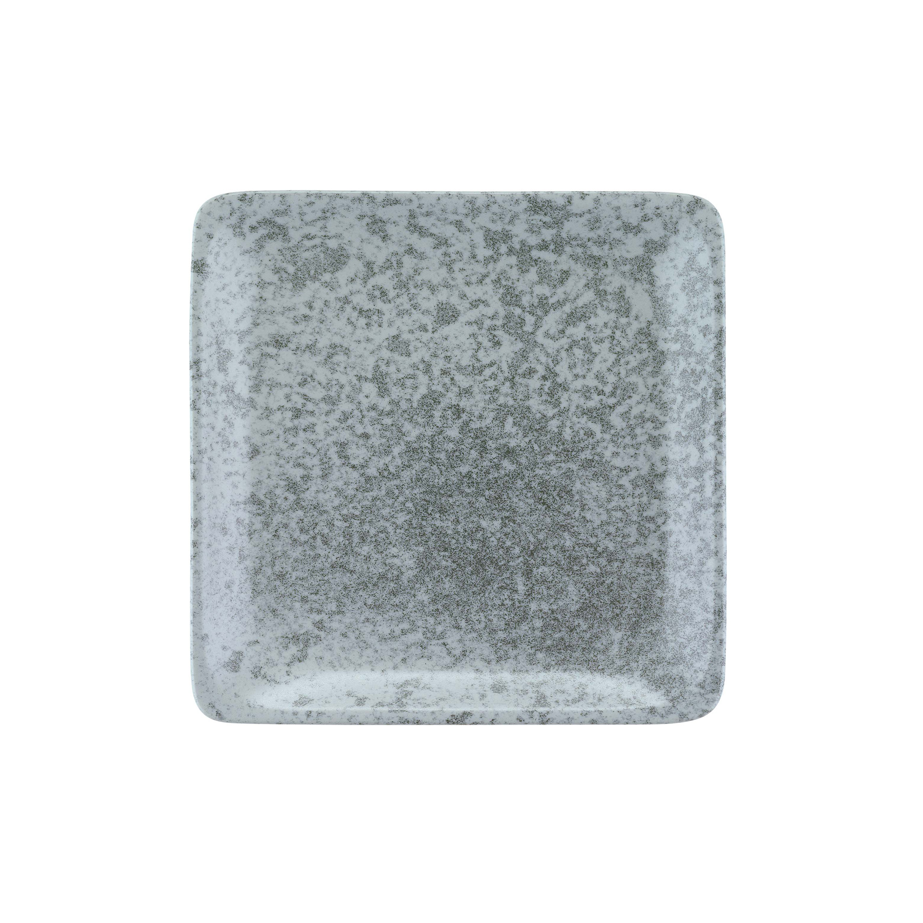 Bauscher, Sandstone : Dekor 425774 Gray - Teller flach quadratisch 21,5 x 21,5 cm