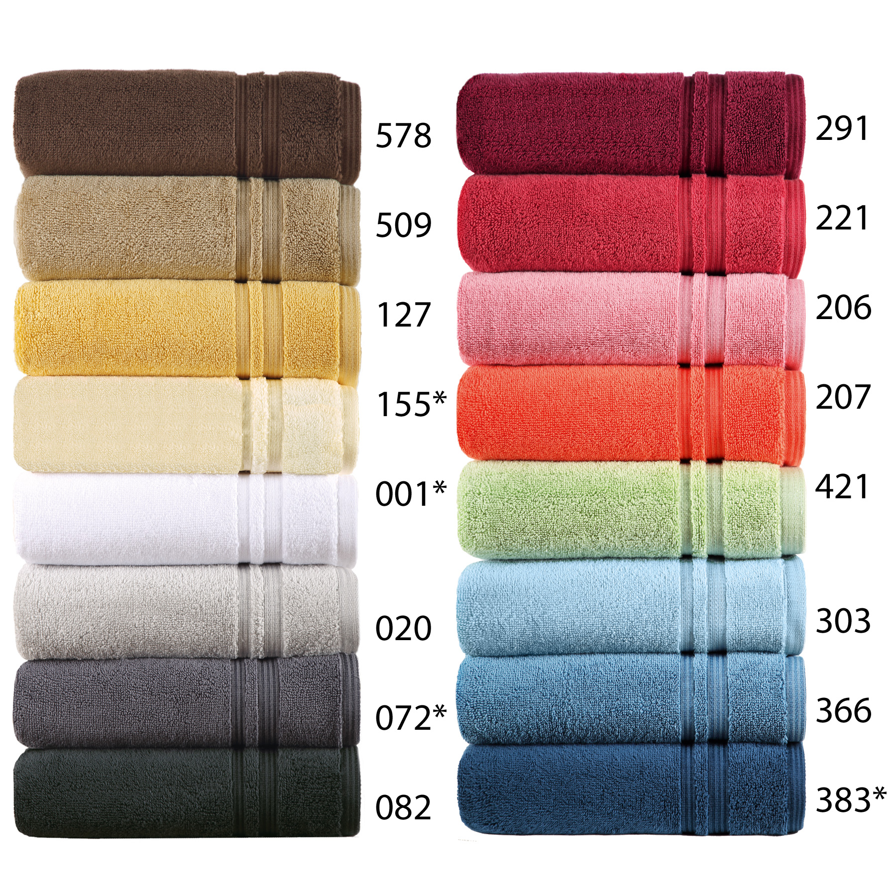 Manhattan Gold - Walkfrottier m. feiner Bordüre, 600 g/ m²