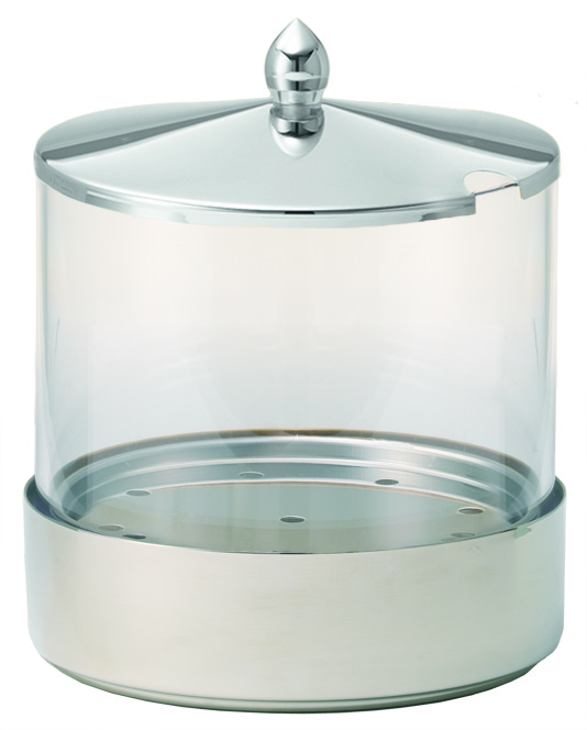 ELEGANCE Butterschale 2,5 ltr., Edelstahl, L: 185 mm, B: 185 mm, H: 225 mm