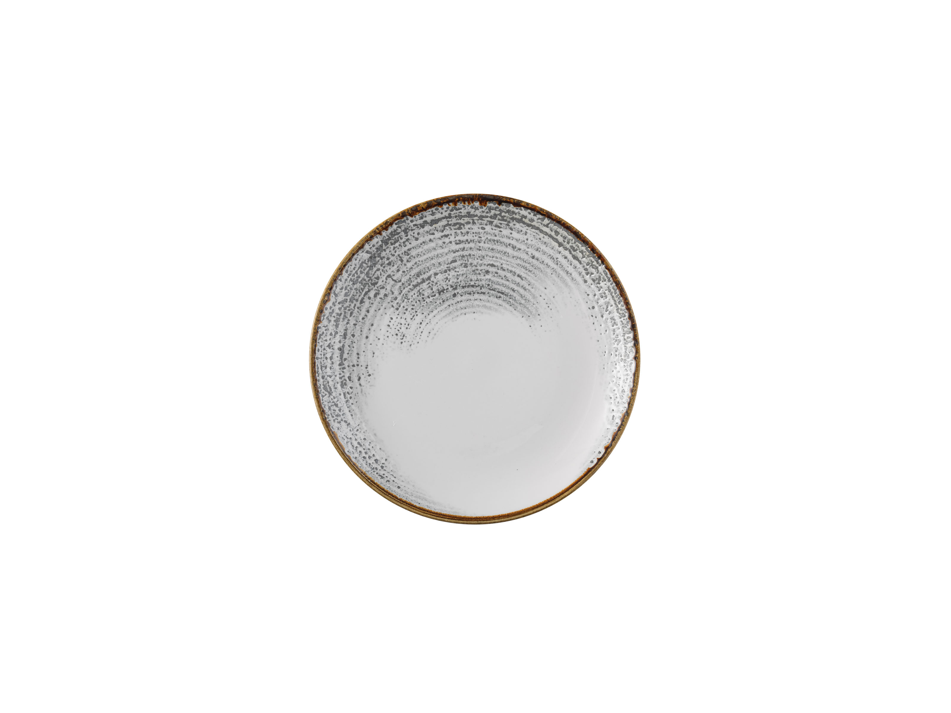 Churchill, Homespun Accents : Jasper Grey - Teller flach Coup, 26 cm