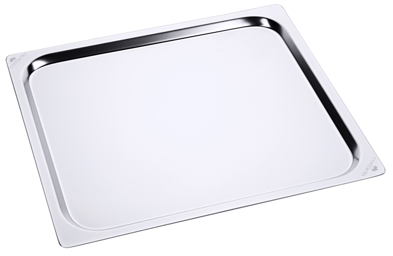 GN-Konvektomatenblech 2/3, EdSt., 35,4 x 32,5 cm, Tiefe: 10 mm