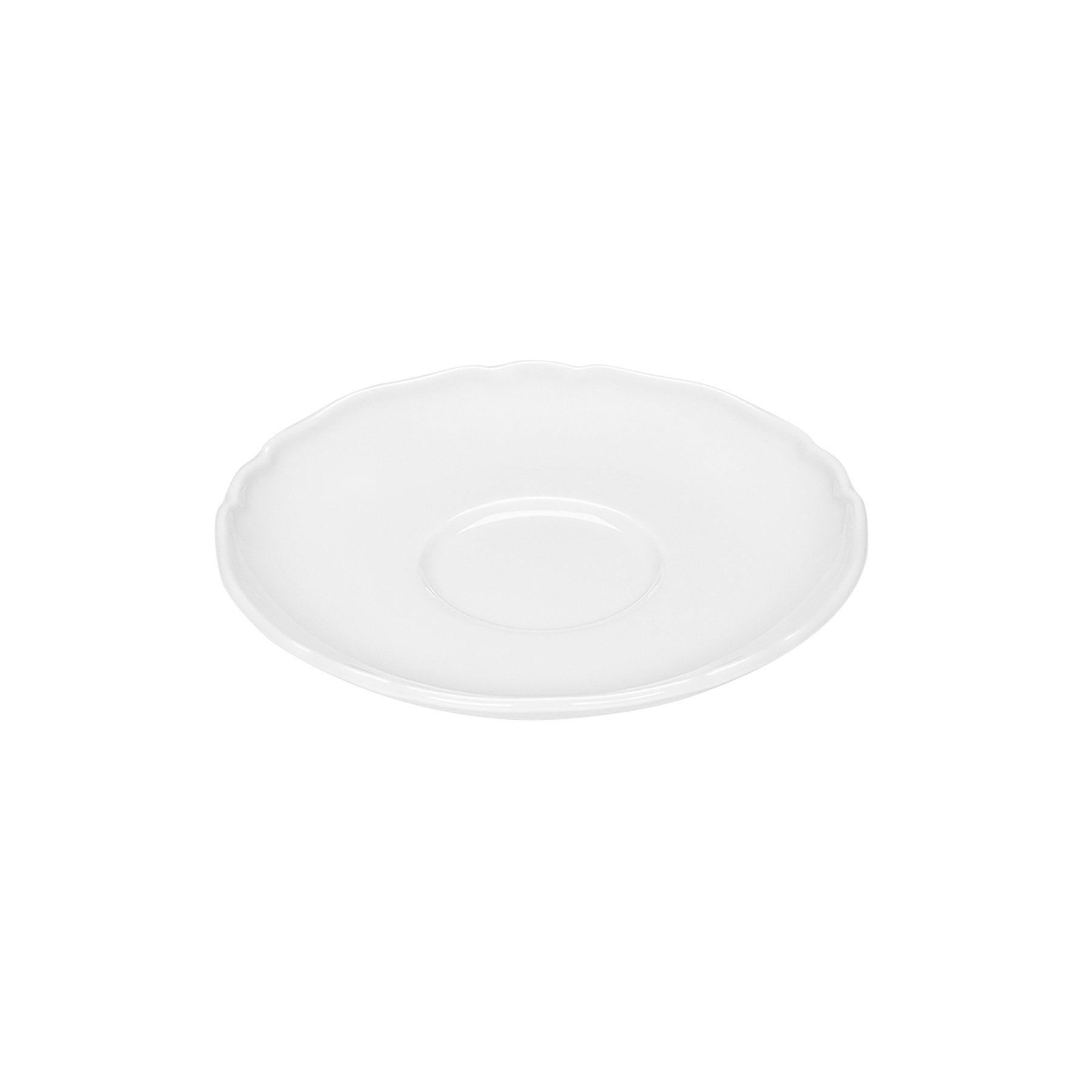 Bauscher, Marie Christine - Suppen-Untertasse, weiss, uni, 15 cm