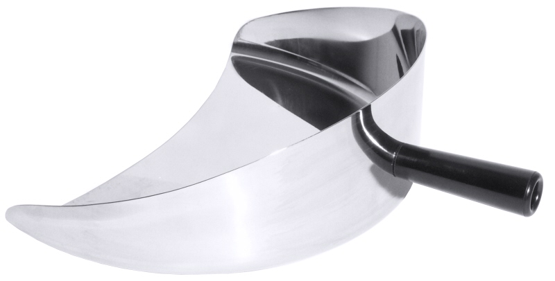 Gyros-/ Dönerschaufel, Edelstahl, 28,5 x 17 cm, H: 9 cm