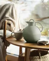 Isolierkanne Alfi KUGEL, Inhalt: 0,94 ltr., Farbe: Silt Green mattiert