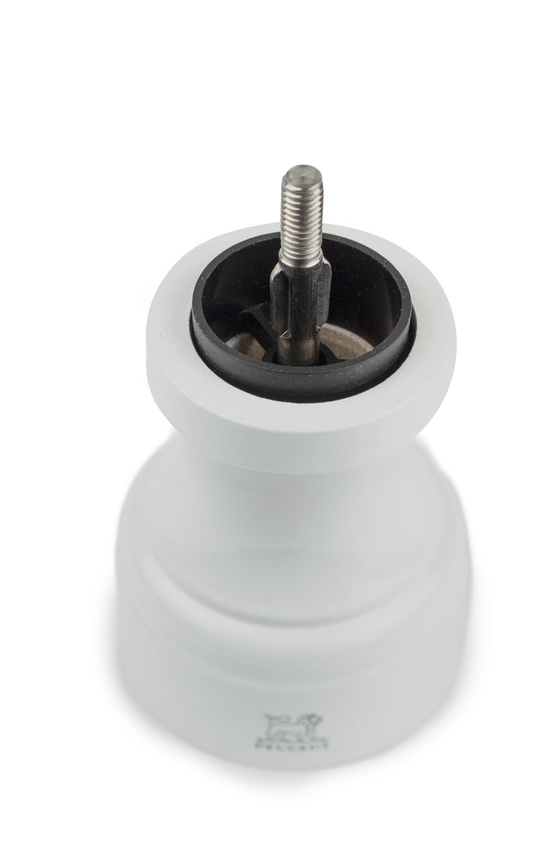 Peugeot : Bistrorama - Pfeffermühle, manuelle Holz-Mühle, Größe: 10 cm, Farbe: perlgrau