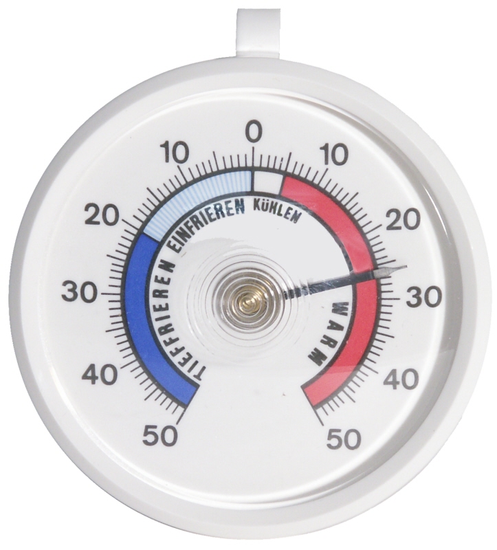 Kühlraumthermometer, Gehäuse aus ABS, D: 7 cm
