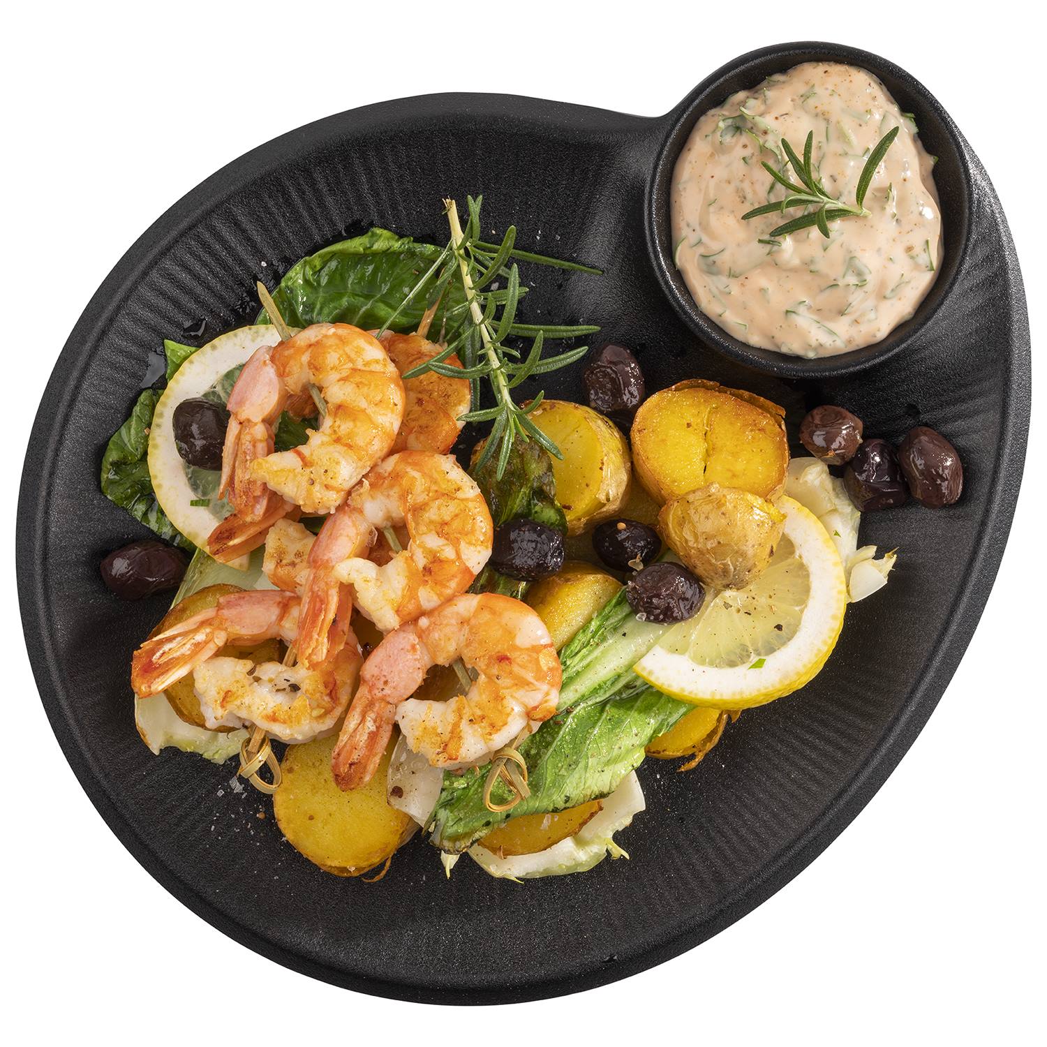 Teller NERO, Melamin, 30 x 25 cm, H: 2,5 cm, Fb. schwarz