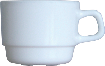 Arcoroc, Restaurant - Espresso-Obere stpb., uni, weiss, 0,08 ltr.