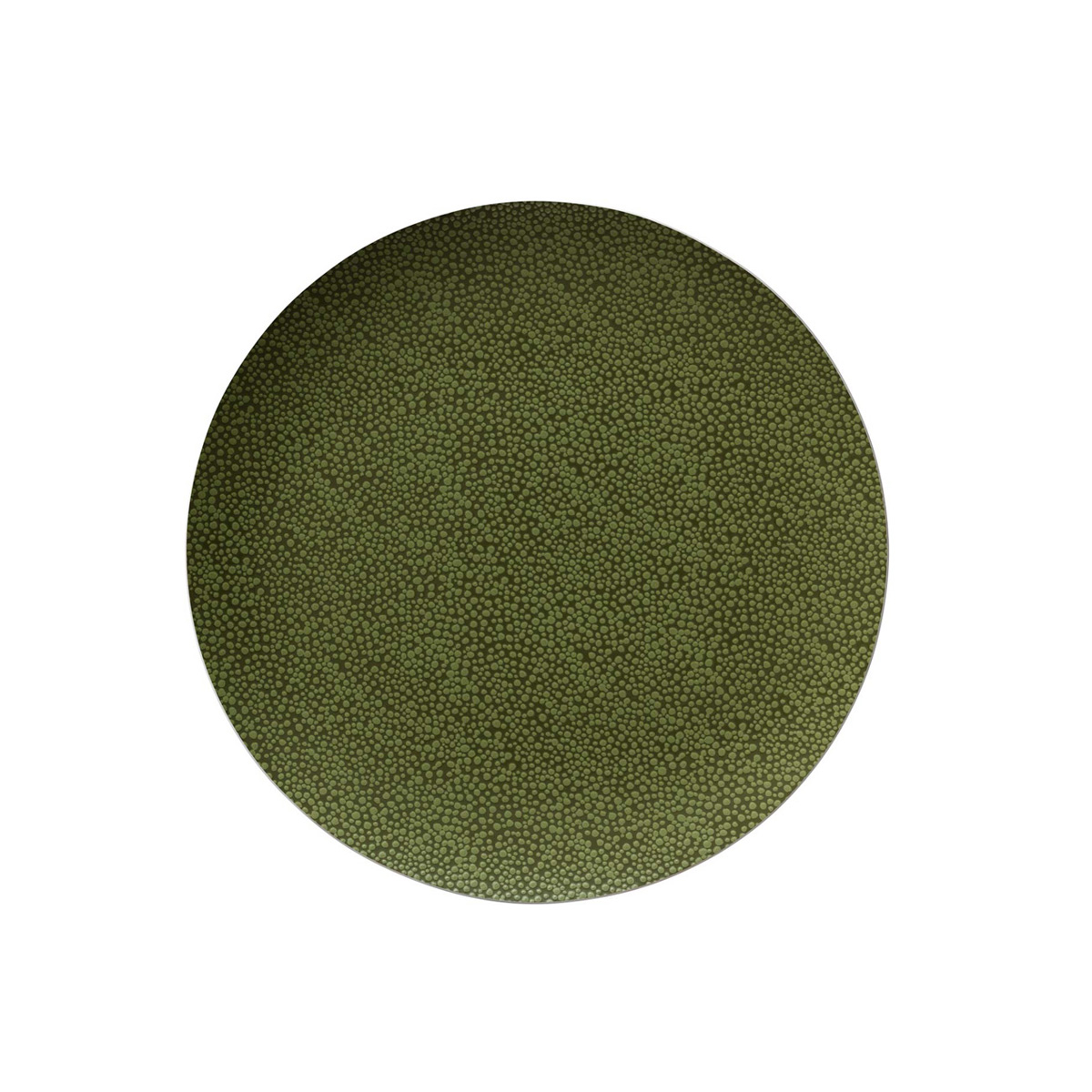 Bauscher, Purity : 425914 Pearls Greens - Teller flach Coup, bonewhite, 24 cm