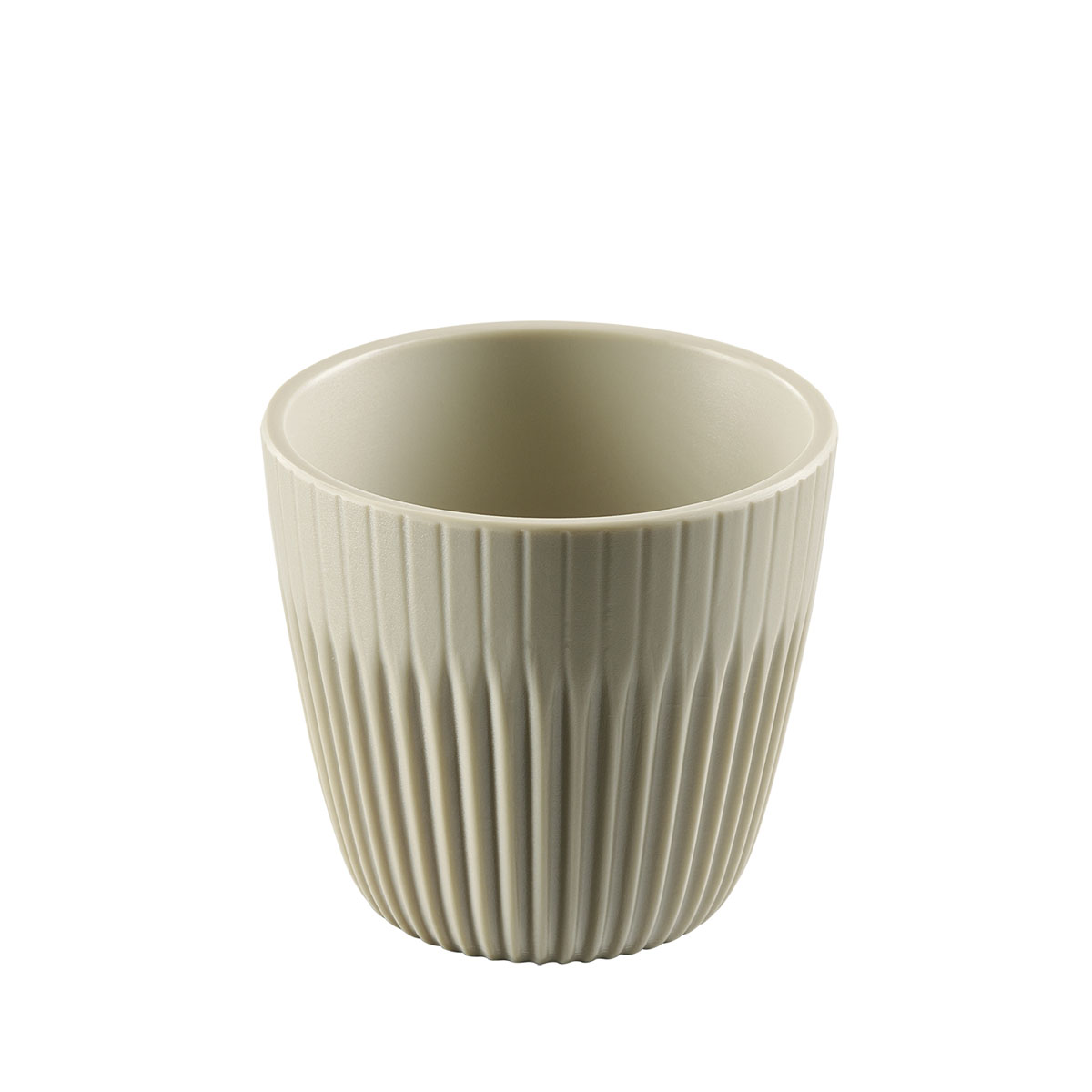 Schale LINEO, 6er-Set, Melamin, D: 7 cm, H: 6,5 cm, I: 90 ml , Fb. grau