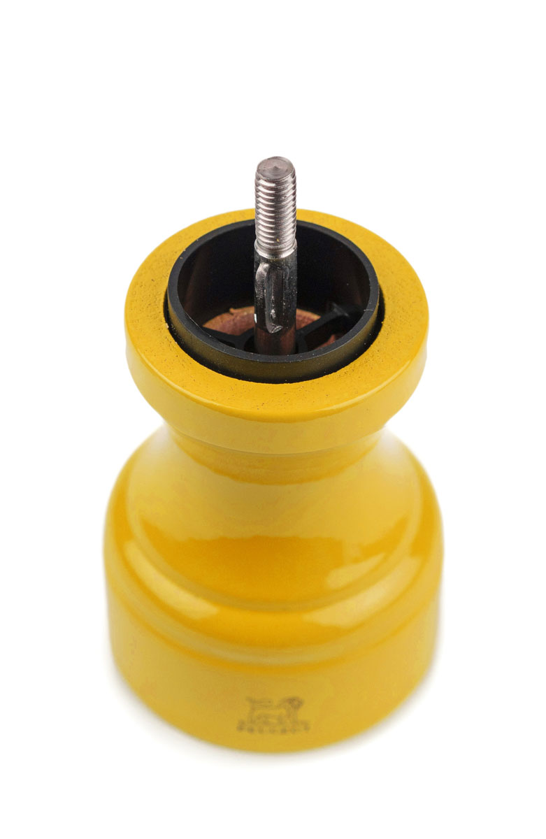Peugeot : Bistrorama - Pfeffermühle, manuelle Holz-Mühle, Größe: 10 cm, Farbe: safrangelb