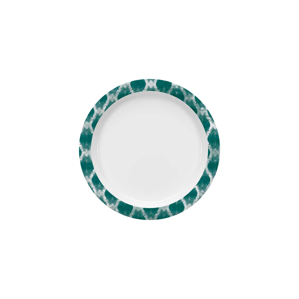 Bauscher Care, Calmera : 426385 Petrol Blue - Teller flach rund Fahne, 16 cm