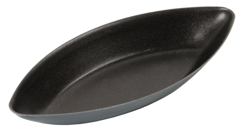 Antihaft-Schiffchenform, PFTE beschichtet, Stahl, 10 x 4,5 x 1,2 cm