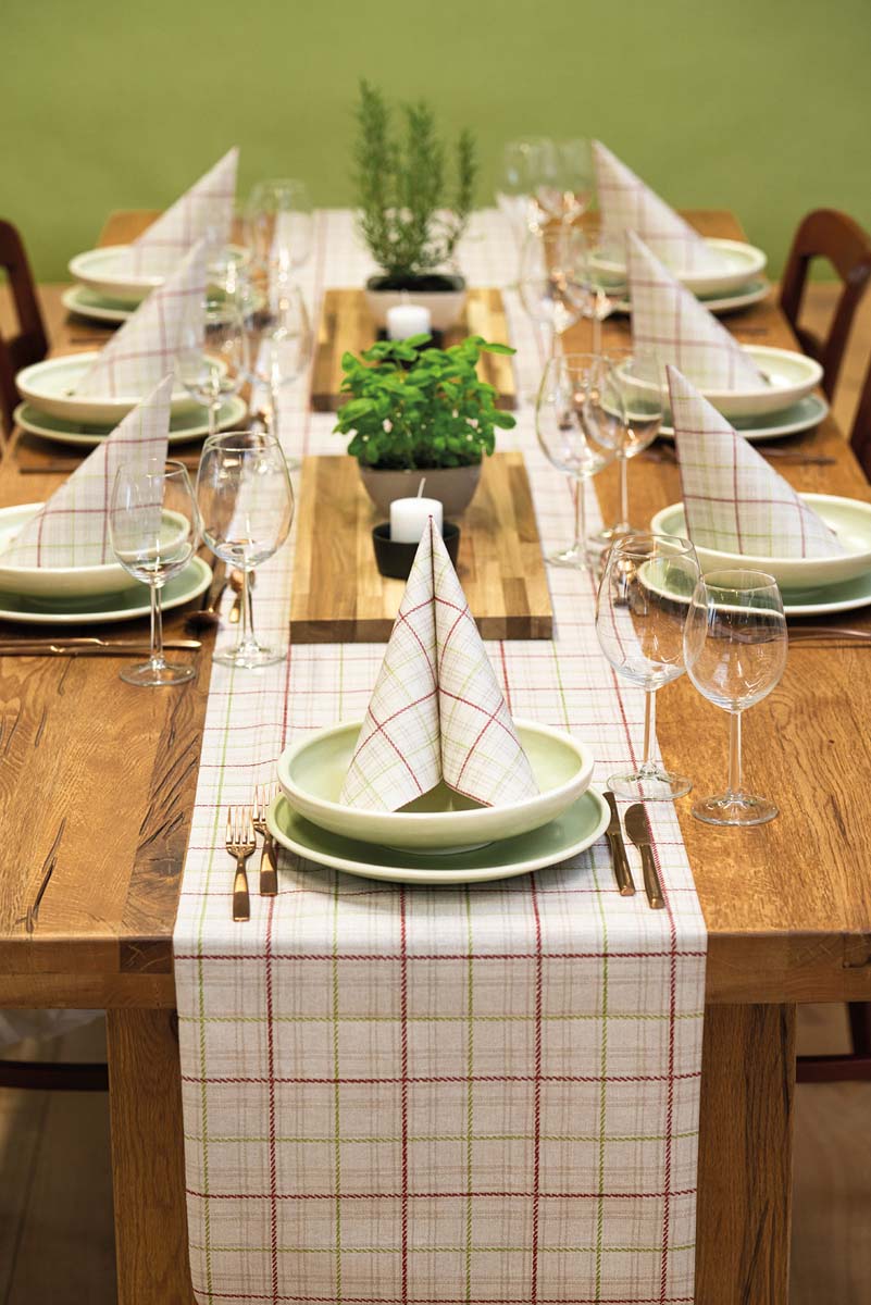 Tischläufer Rollenware - BENTE Linclass-Premium 40 cm x 24 lfm.