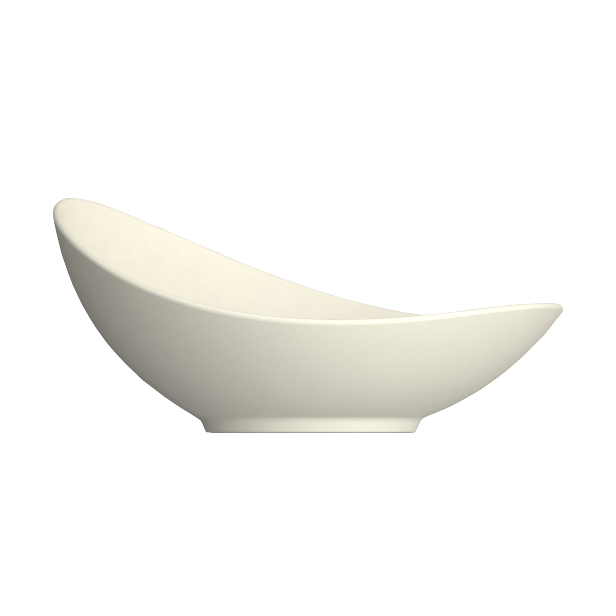Bauscher, Purity - Schale Asymmetrisch, bonewhite, uni, 17 cm/ 0,35 ltr.