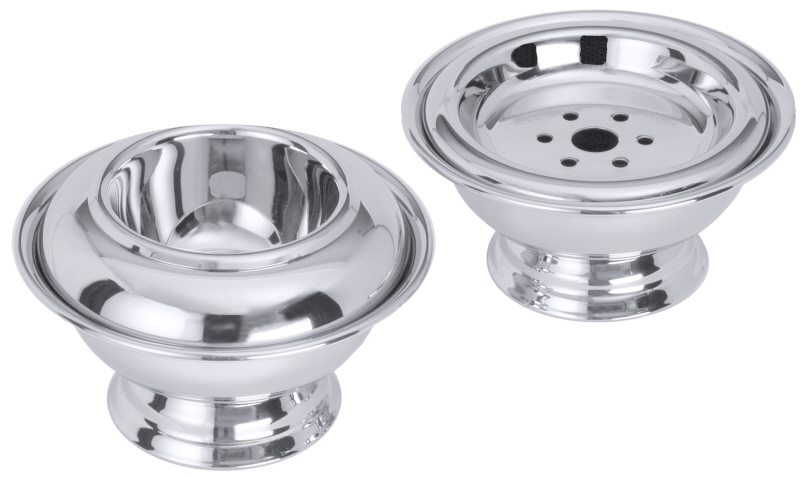 Kaviarkühler ohne Buttereinsatz, Edelstahl, I: 0,15 ltr., D: 15 cm, H: 9 cm