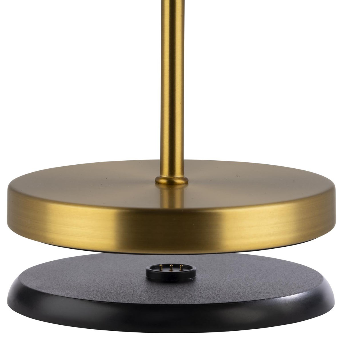 Tischleuchte MERLE, Metall, Farbe: goldfarben, 1x LED 2,0 W / 270 lm, dimmbar in 3 Stufen, D: 11 cm, H: 30,5 cm