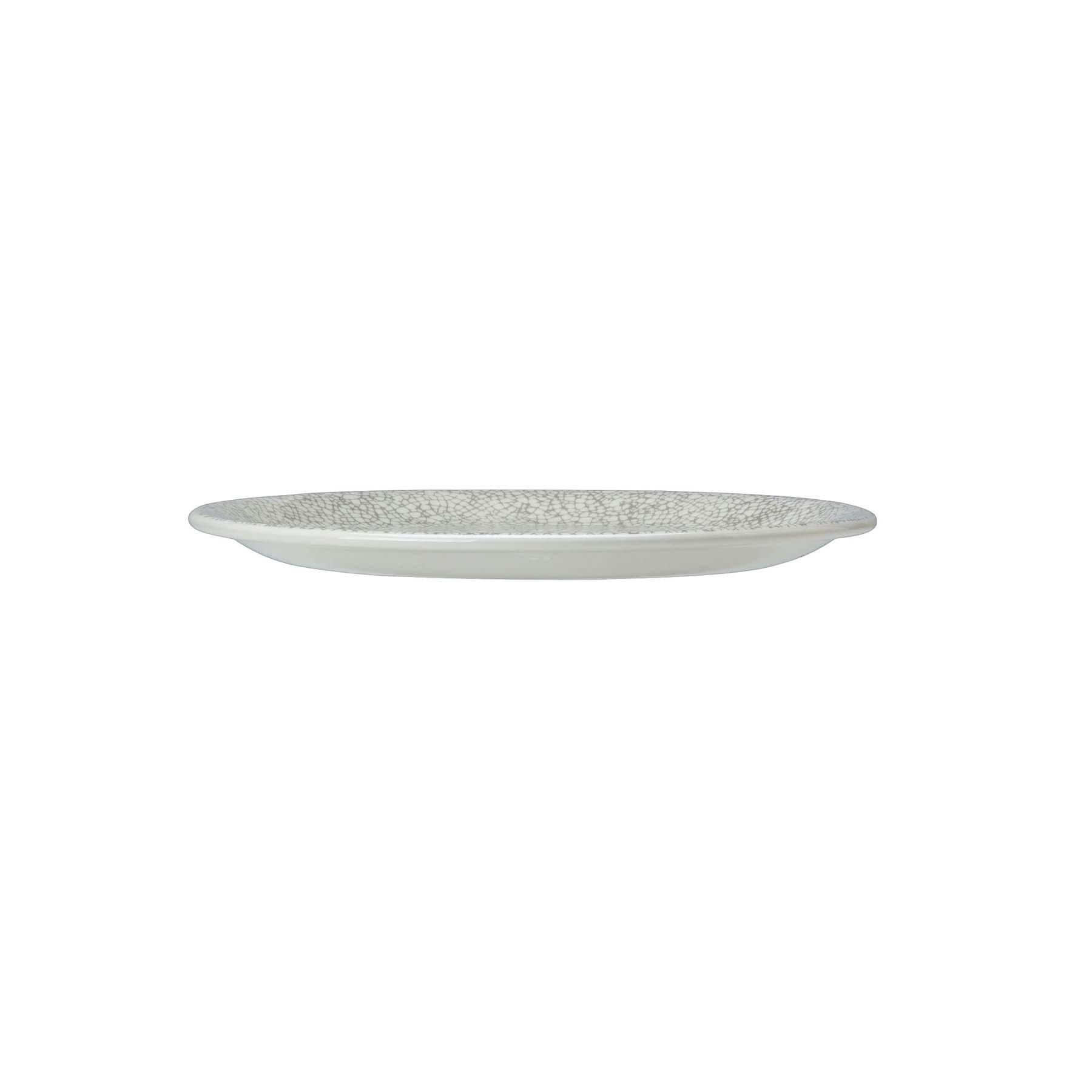 Steelite, Ink : Crackle Grey 1761 - Teller flach Coup, 20,2 cm