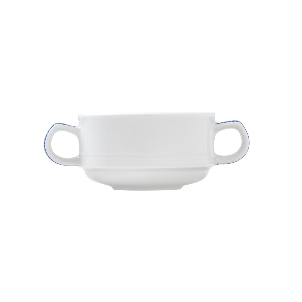 Bauscher Care, Invita Colors : 490071 Punkte Wasserblau - Suppen-Obere stpb., 0,27 ltr.