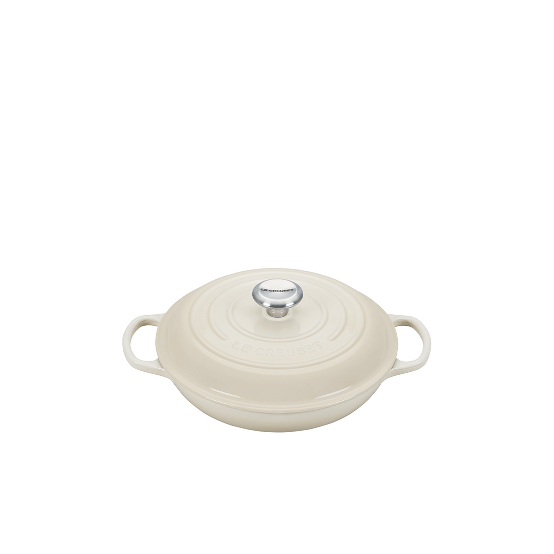 Le Creuset, Gusseisen - Gourmet-Profitopf Signature, 30 cm/ 3,5 ltr., Fb. Meringue