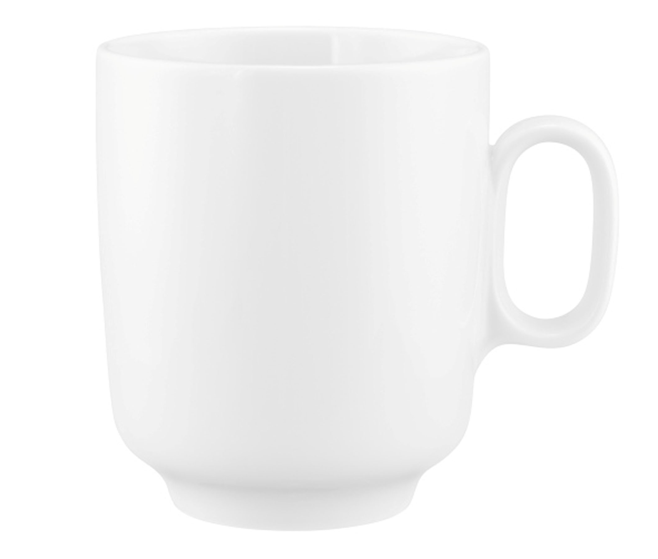 Seltmann Weiden, Sento - Becher m. Hkl., weiss, uni, 0,4 ltr.