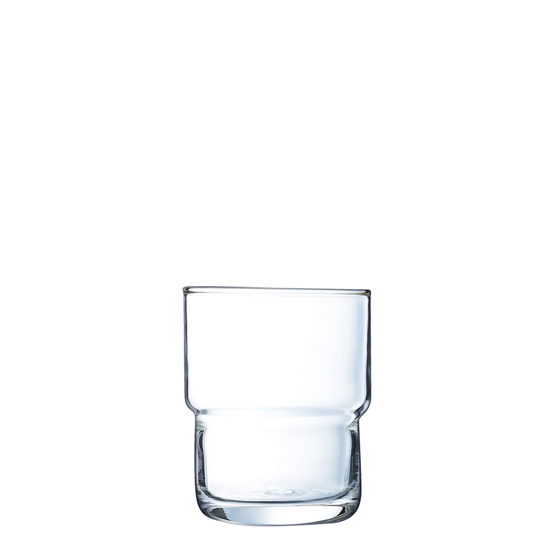 Stapelbecher Log 16 cl Nr. FB16, Inhalt: 160 ml, Höhe: 80 mm