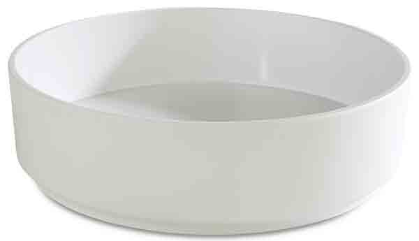 Bento Box ASIA PLUS D: 23 cm, H: 6,5 cm, 1,6 ltr., Melamin, außen: weiss, matt