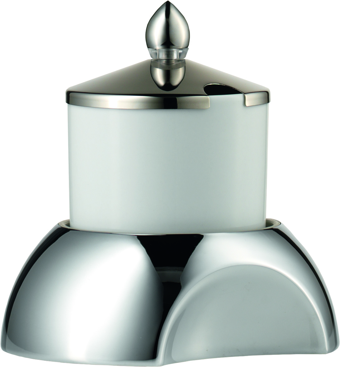 CONNECT Konfitürenbar Porzellan Cup 0,6 ltr., Edelstahl, Porzellan, L: 154 mm, B: 170 mm, H: 175 mm