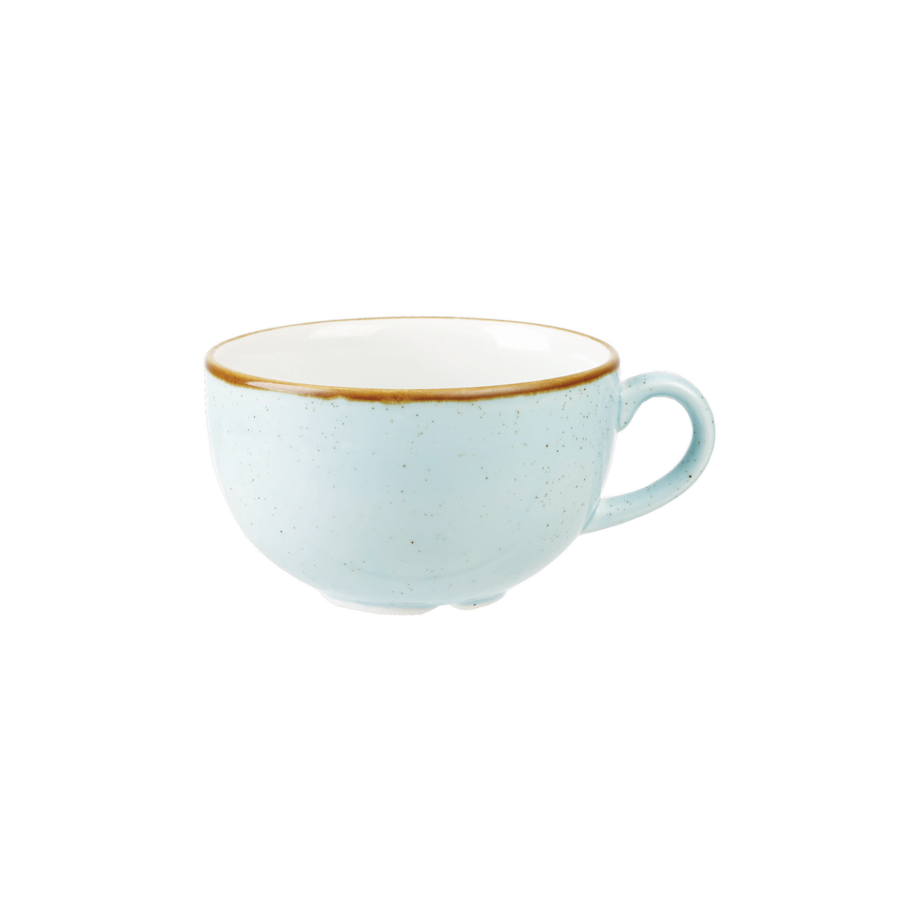 Churchill, Stonecast : Duck Egg Blue - Cappuccino-Obere, 9,5 x 5,5 cm/ 0,23 ltr.