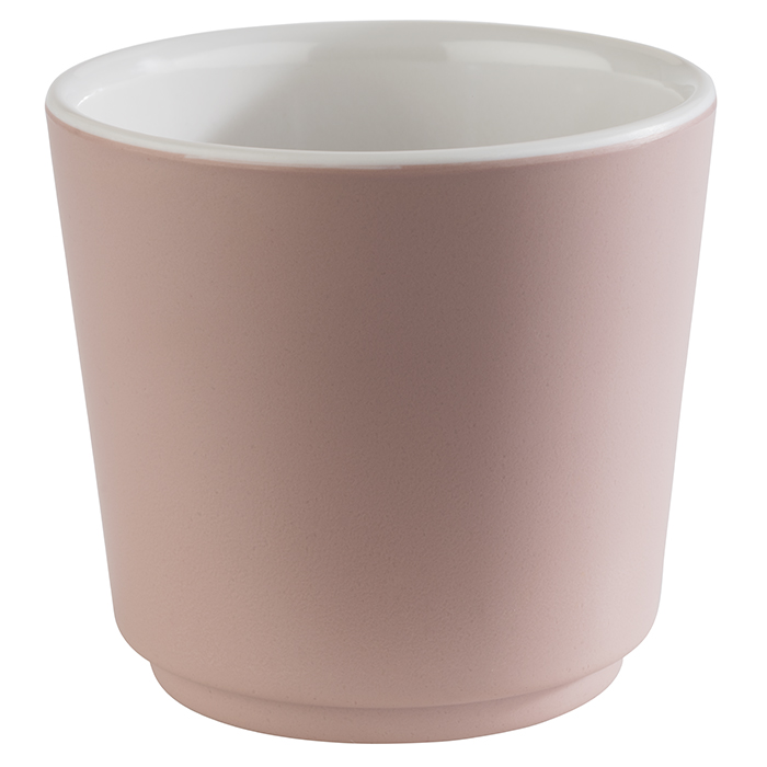 Schale HAPPY BUFFET, D: 6,5 cm, H: 6 cm, 0,15 Liter, Melamin, innen weiß, außen altrosa