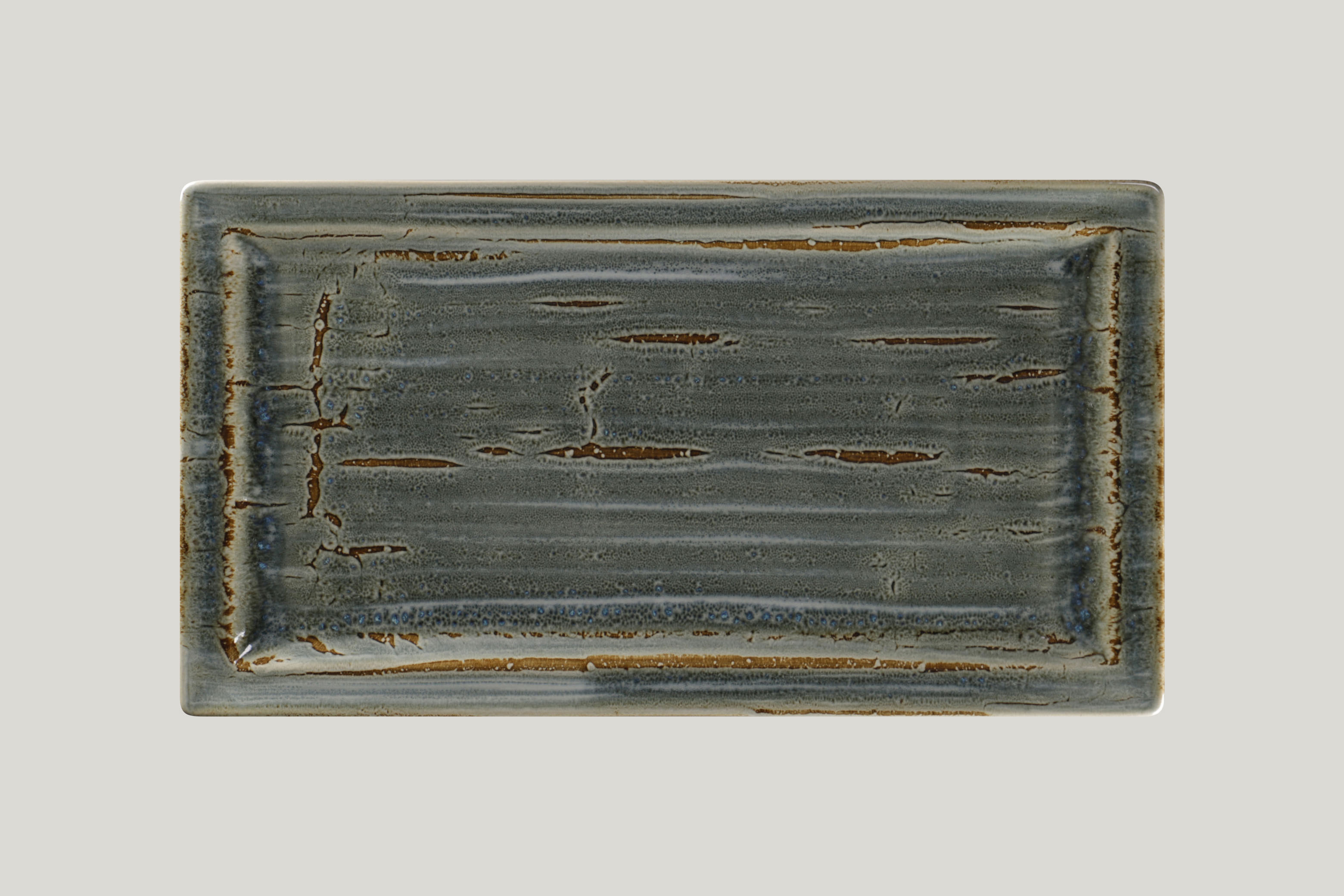 RAK, Spot : Peridot - Teller flach rechteckig, 38,5 x 21 x 2,4 cm