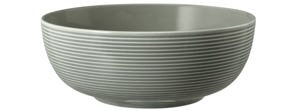 Seltmann Weiden, Beat : Perlgrau - Foodbowl mit Relief, 20 cm/ 1,72 ltr.