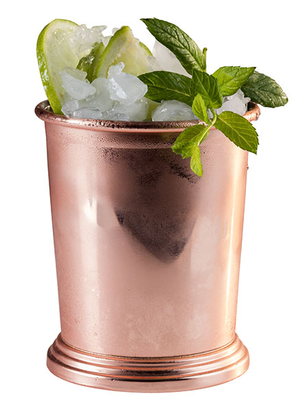 Becher JULEP MUG D: 8,5 cm, H: 10 cm, I: 0,35 ltr., Edelstahl, Kupferlook