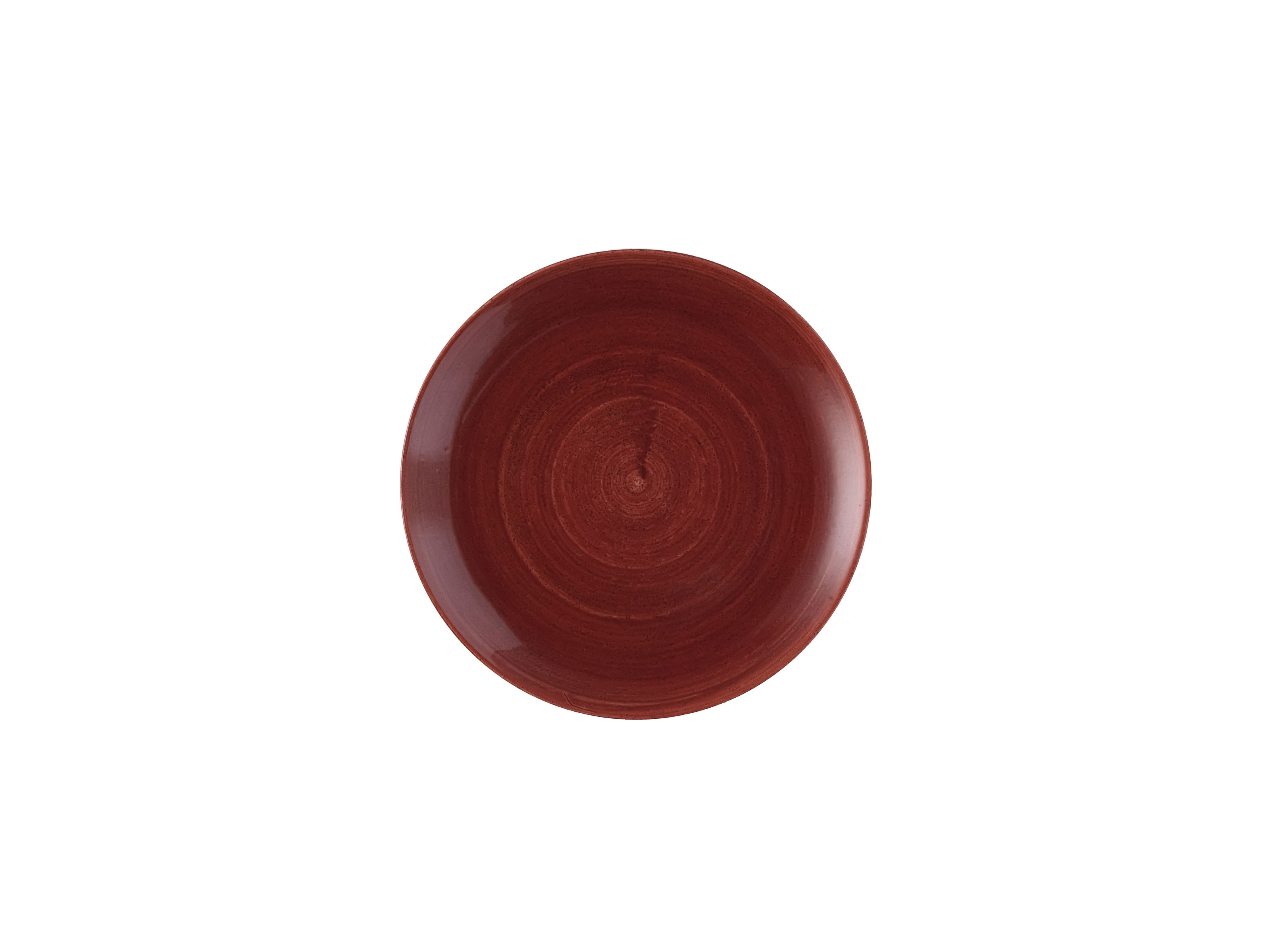 Churchill, Stonecast Patina : Rust Red - Teller flach Coup, 28,8 cm