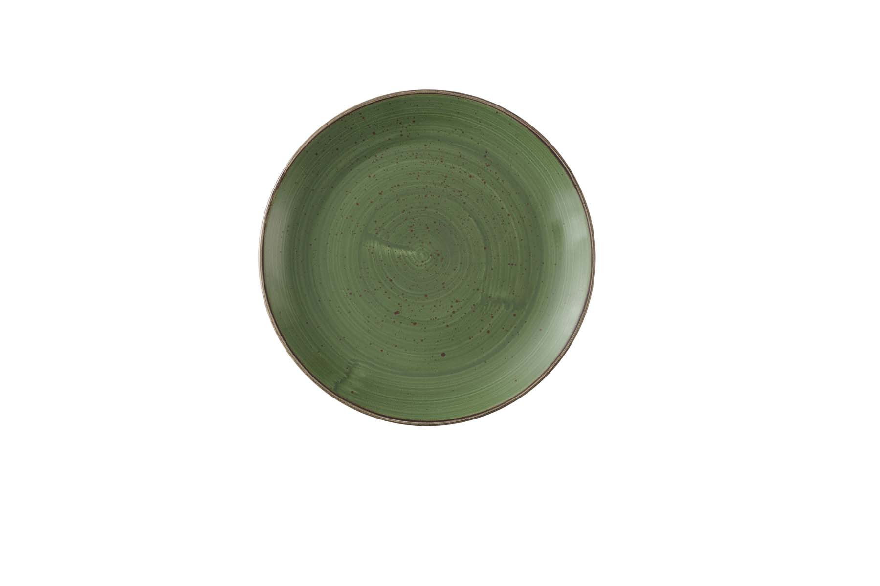 Churchill, Stonecast : Sorrel Green - Teller flach Coup, 28,8 cm