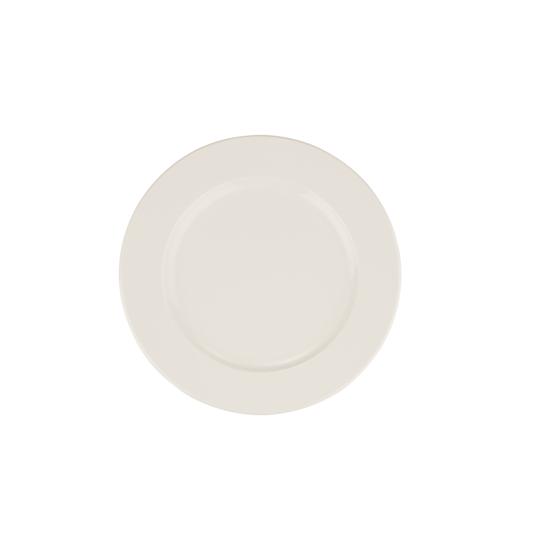 Banquet, Cream : Teller flach breite Fahne 21 cm