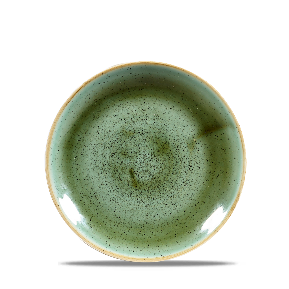 Churchill, Stonecast : Samphire Green - Teller flach Coup, 16,5 cm