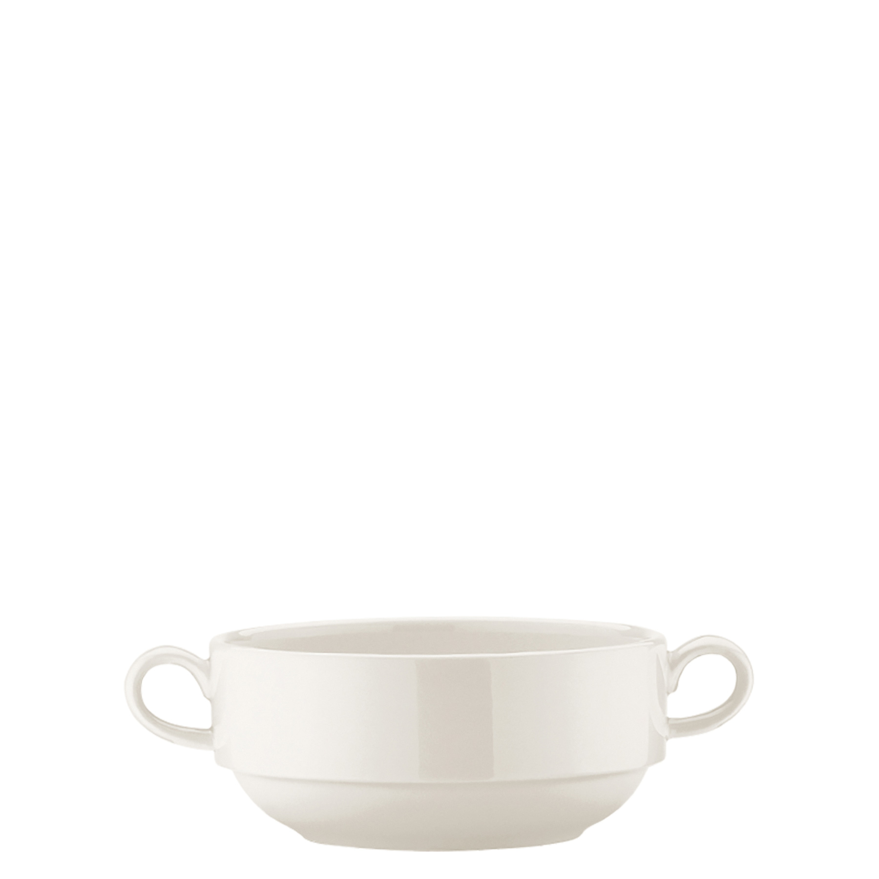 Banquet, Cream : Suppen-Obertasse m. 2 Hkl. stapelbar 0,35 ltr.