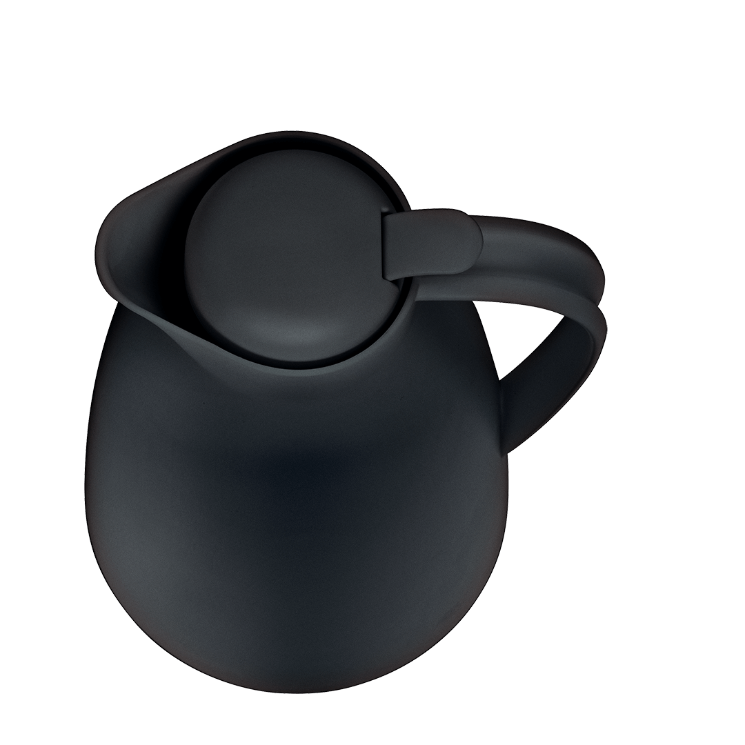 Isolierkanne Alfi ECO, Inhalt: 1,0 ltr., Farbe: Velvet Black mattiert