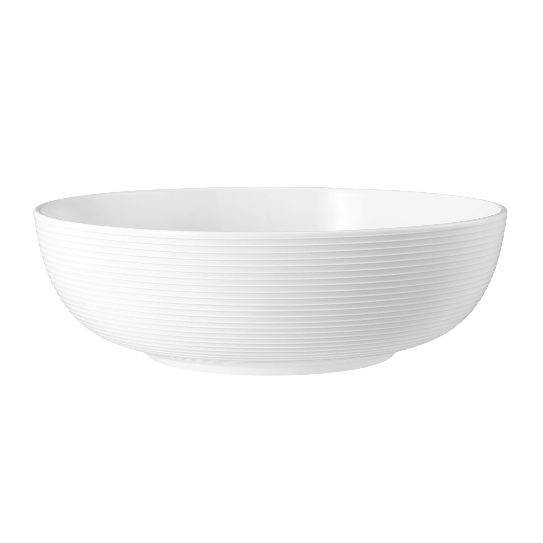 Seltmann Weiden, Blues - Foodbowl rund, weiss, uni, 25 cm/ 2,35 ltr.