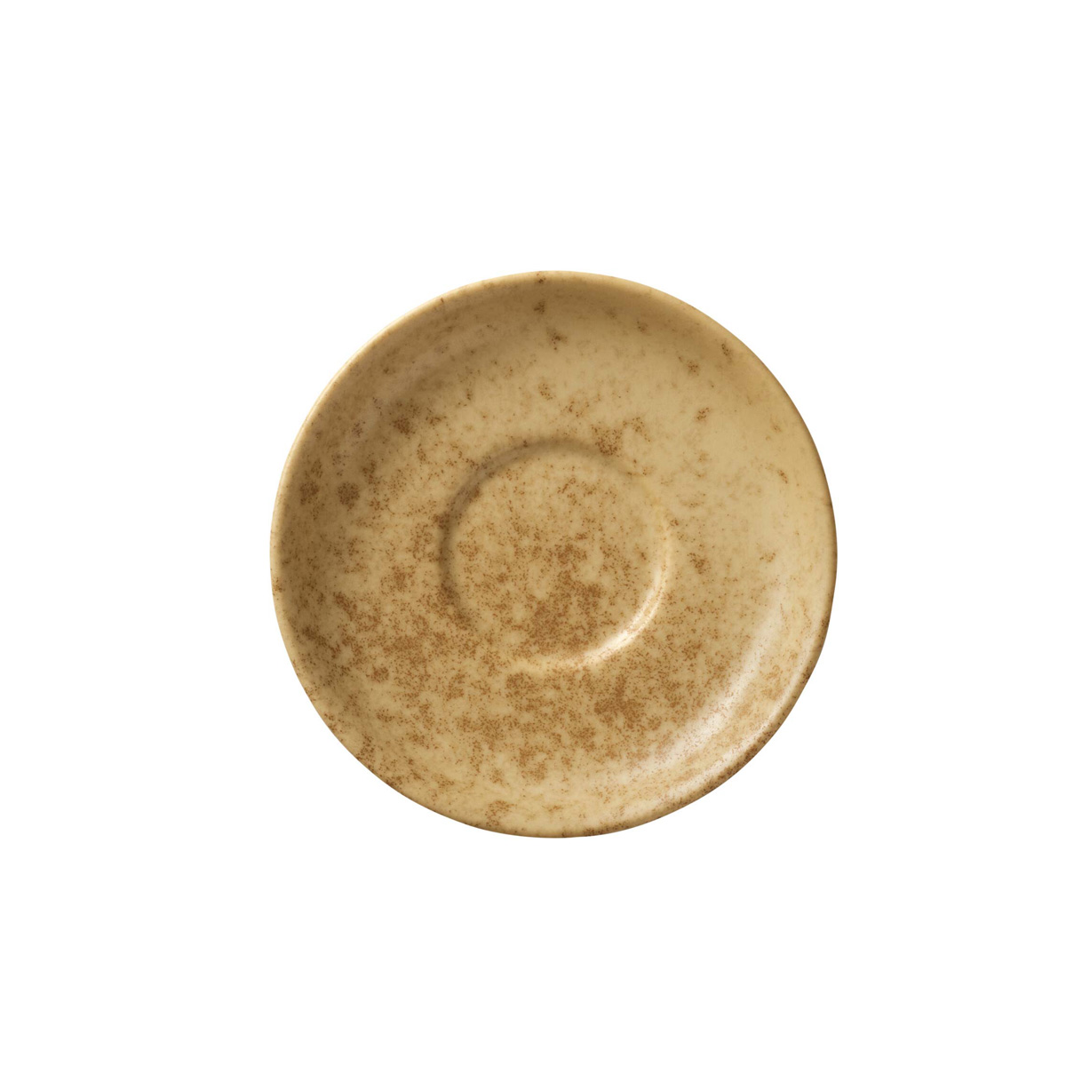 Bauscher, Sandstone : Dekor 426078 Dark Yellow - Kaffee-Untere zu K/ 018 ltr., 14 cm